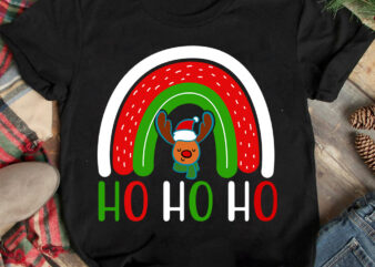ho ho ho T-shirt Design ,Christmas T-shirt Design,Christmas SVG Design ,Christmas SVG Cut File,Christmas Sublimation , Christmas T-shirt Des