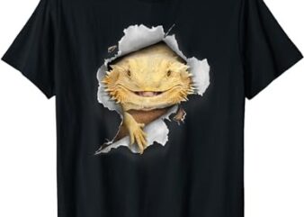 Funny Bearded Dragon, Lizard Lover, Bearded Dragon T-Shirt PNG File