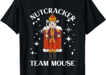 Funny Christmas Family Dance Team Mouse Nutcracker Ballet T-Shirt