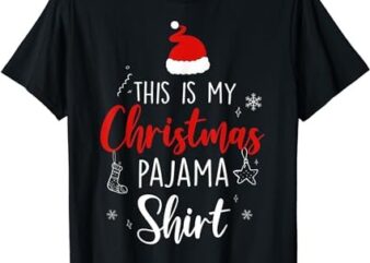 Funny Christmas PJ Pajama Men Women PJS for Family T-Shirt