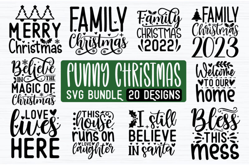 Christmas Mega SVG Bundle