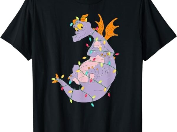 Funny cute figment lights christmas lover animals lover tee t-shirt