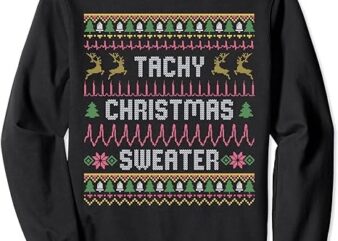Funny Tachy Christmas Sweater Medical Cardiac ICU Nurse Ugly Sweatshirt
