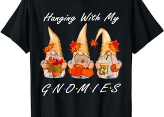 Funny Thanksgiving Shirts for Women Gnome – Gnomies Lover T-Shirt
