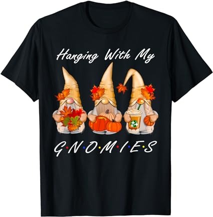 Funny thanksgiving shirts for women gnome – gnomies lover t-shirt