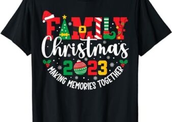 Funny Xmas Matching Family Christmas 2023 Squad For Family T-Shirt