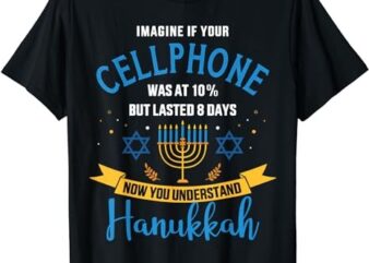 Funny cellphone jewish hanukkah chanukah T-Shirt