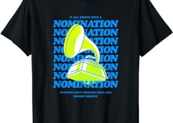 GRAMMYS Official Merch The Nomination T-Shirt