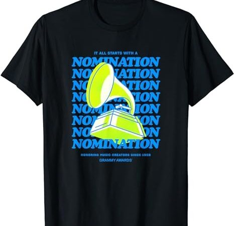 Grammys official merch the nomination t-shirt