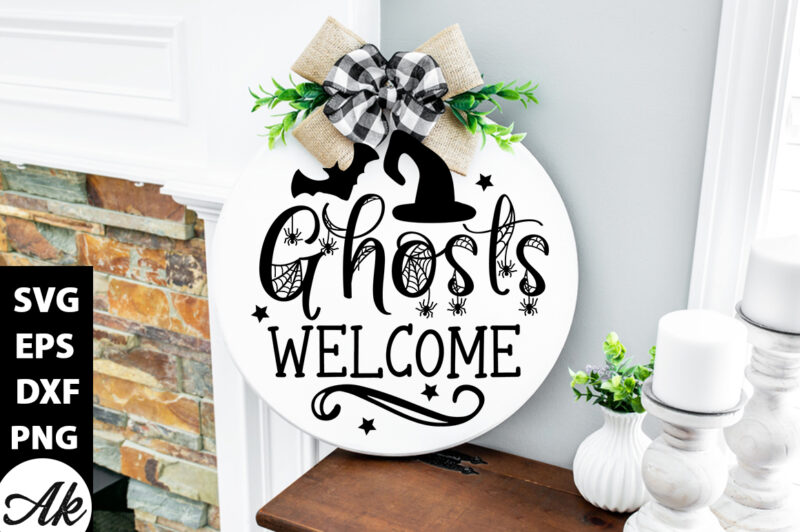 Halloween Round Sign SVG Bundle