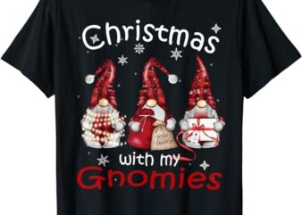 Gnome Family Christmas Shirts for Women Men – Buffalo Plaid T-Shirt 1