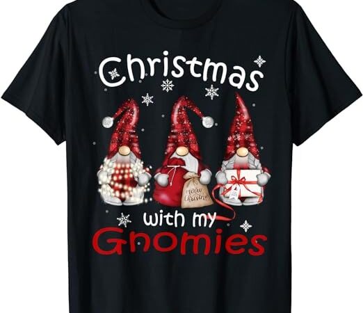 Gnome family christmas shirts for women men – buffalo plaid t-shirt 1