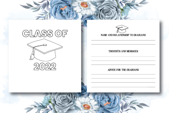 Graduation Guest Book Kdp Interior