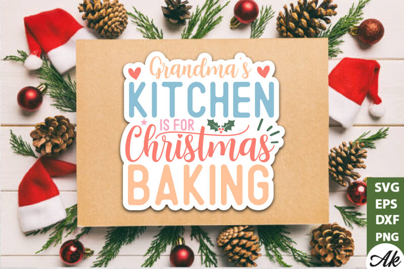 Stickers Christmas kitchen towels SVG Bundle