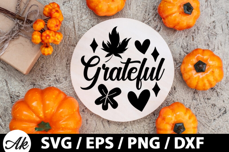 Fall Round Sign SVG Bundle