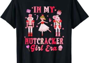 Groovy In My Nutcracker Girl Era Funny Christmas Holiday T-Shirt