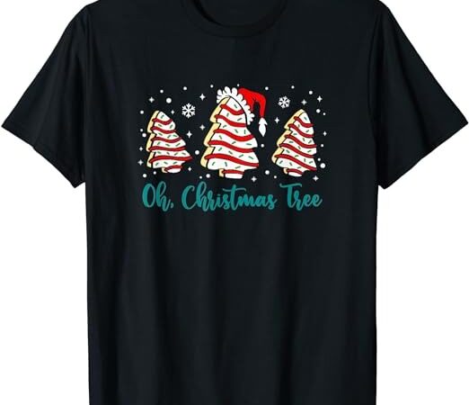 Groovy oh christmas tree cakes debbie becky jen cake lovers t-shirt