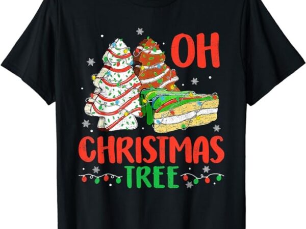 Groovy oh christmas tree cakes debbie becky jen cake lovers t-shirt