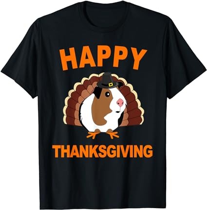 Guinea pig thanksgiving shirt funny guinea pig tshirt