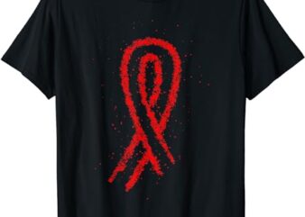 HIV Red Ribbon World AIDS Day T-Shirt
