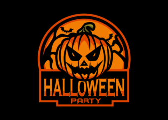 Halloween Party Badge