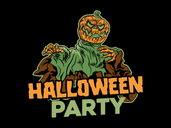 Halloween party zone graphic t shirt