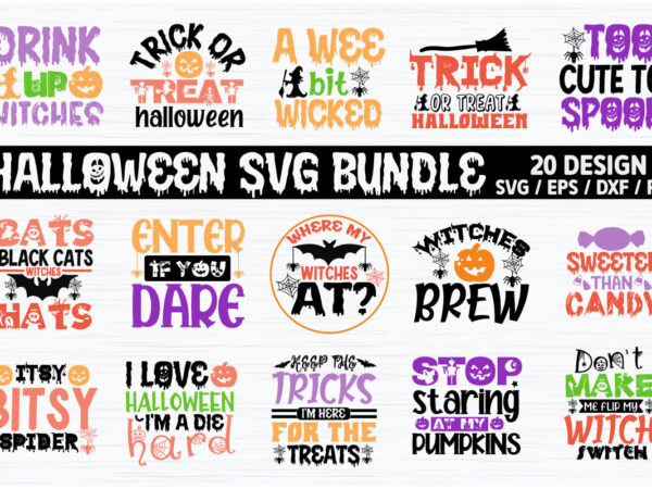 Halloween svg bundle graphic t shirt