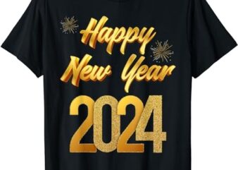 Happy New Year 2024 Celebration T-Shirt