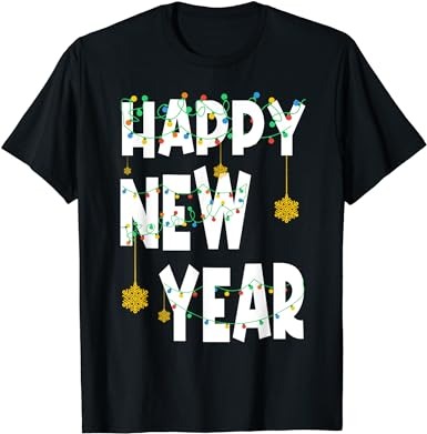 Happy new year 2024 new years eve party countdown fireworks t-shirt Happy new year 2024 new years eve party countdown fireworks t-shirt