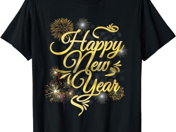 Happy new year and christmas design for men women kids t-shirt