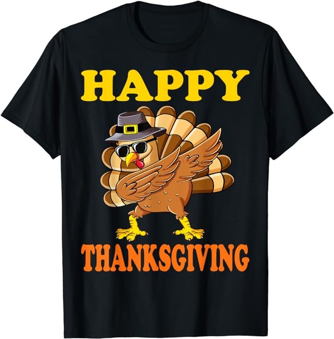 Happy Thanksgiving for Turkey Day Family Dinner T-Shirt png file