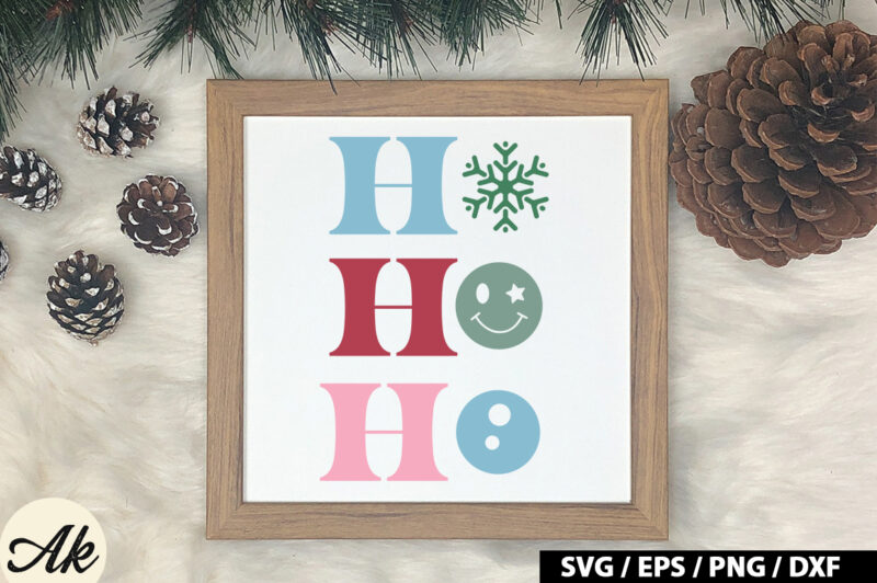 Ho ha ho Retro SVG