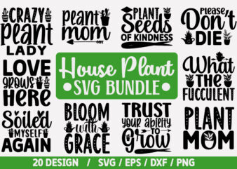 House Plant SVG Bundle