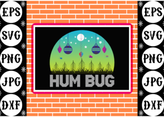Hum bug graphic t shirt