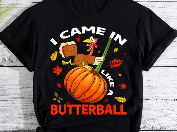 I came in like a butterball thanksgiving turkey costume t-shirt I came in like a butterball thanksgiving turkey costume t-shirt