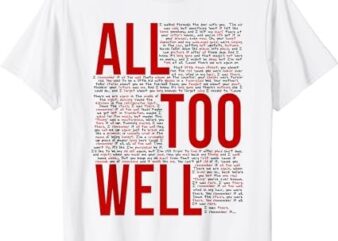 I Remember It All Too Well T-Shirt