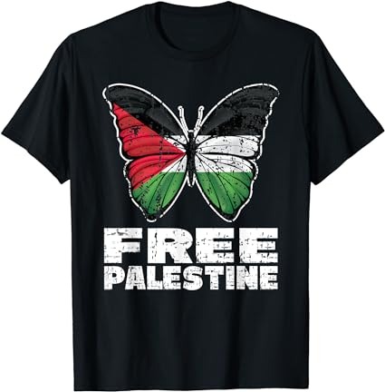 I stand with palestine for their freedom free palestine t-shirt