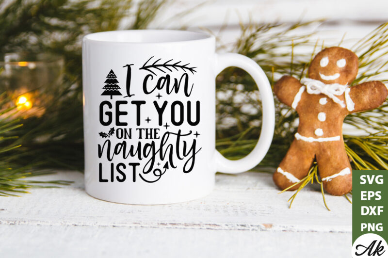 I can get you on the naughty list SVG