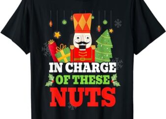 IN CHARGE OF THESE NUTS! Nutcracker Christmas Ballet Meme T-Shirt