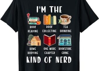 I’m The Kind Of Nerd Reading Librarian Books Lover T-Shirt