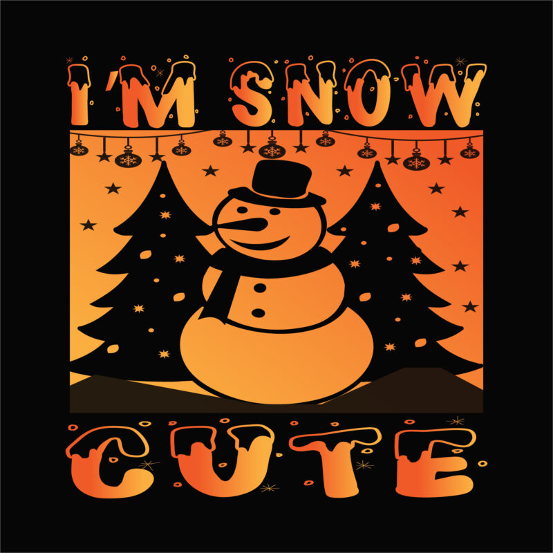 I’m snow cute