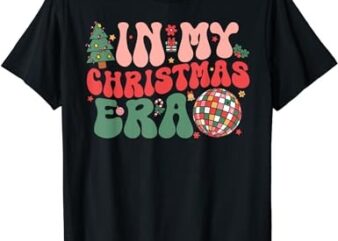 In My Christmas Era Groovy Retro Christmas Family Matching T-Shirt PNG File
