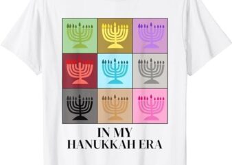In My Hanukkah Era Ugly Jewish Xmas Funny Christmas Hanukkah T-Shirt