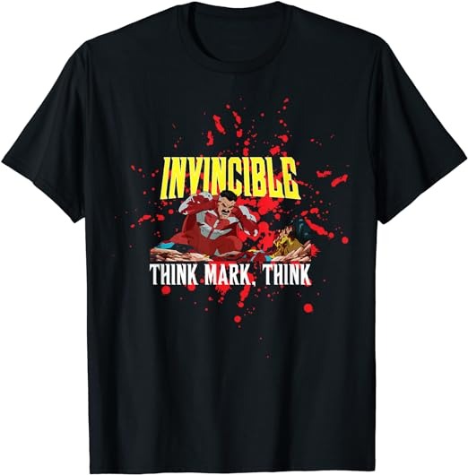 Invincible Animated – Think Mark Think T-Shirt PNG File