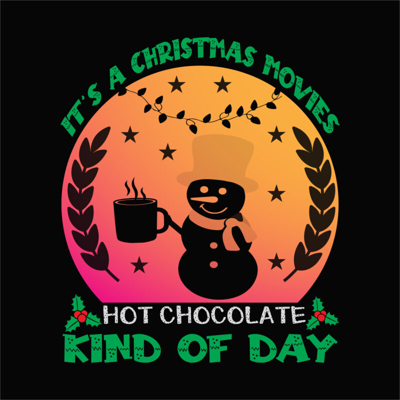 It’s a Christmas movies hot chocolate kind of day