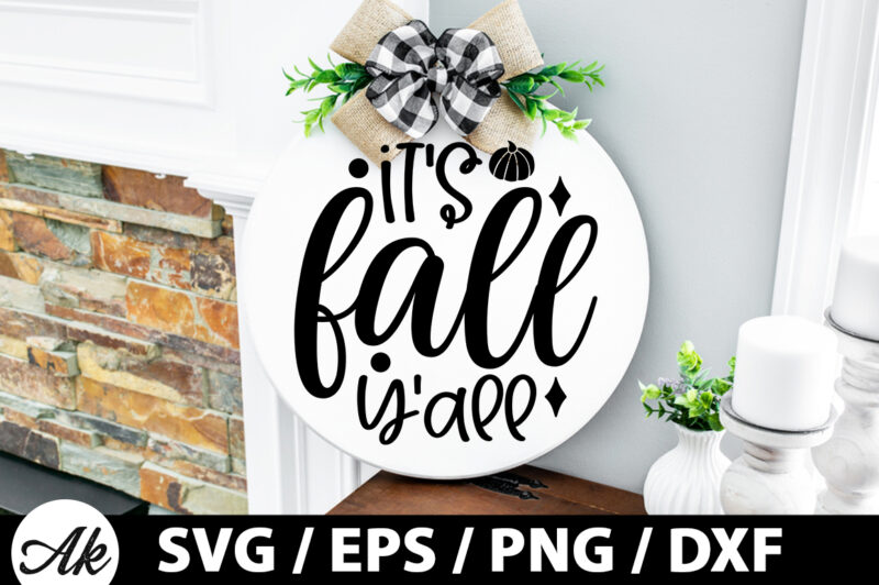 Fall Round Sign SVG Bundle