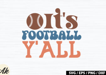 It’s football y’all Retro SVG