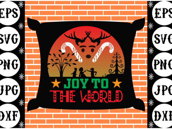 Joy to the world 2 vector clipart Joy to the world 2 vector clipart