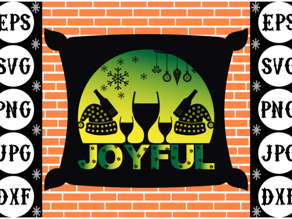 Joyful vector clipart