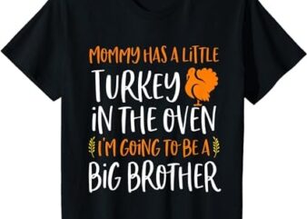Kids Big Brother Thanksgiving Pregnancy Announcement Shirt Fall